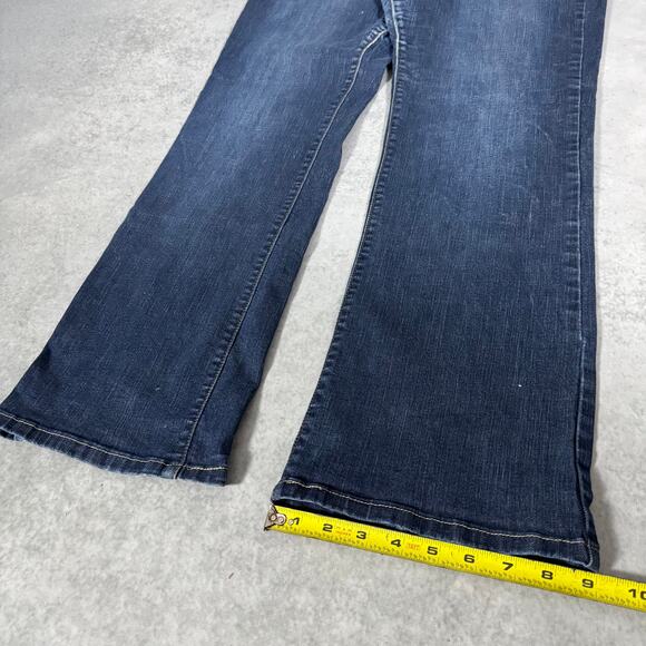 Levi's 512 Perfectly Shaping Bootcut Jeans Dark Wash - Size: 16M - Picture 2 of 10